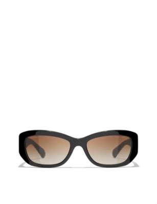 chanel rectangle eyeglasses|selfridges chanel sunglasses.